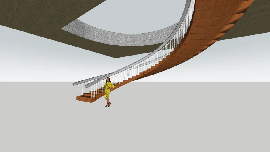 Modern Spiral Staircase