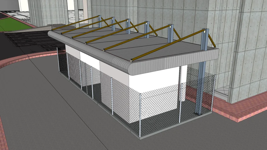 Cantilever Shed   by Md. Imrulkayes