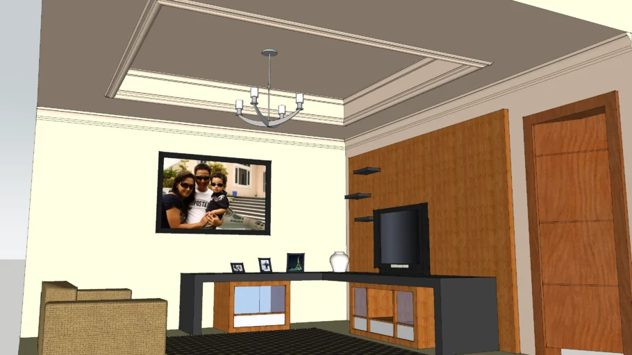 Interior Ruang Keluarga Lt atas