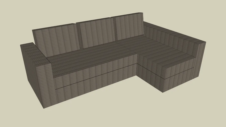 Manstad Corner sofa-bed