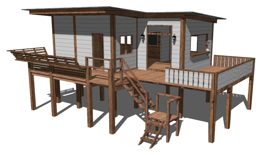 Home wooden style design