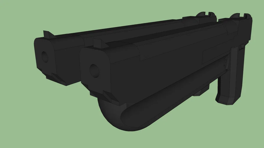 Desert Eagle II Extended Barrel