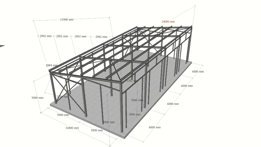 Ангар 24*12*7