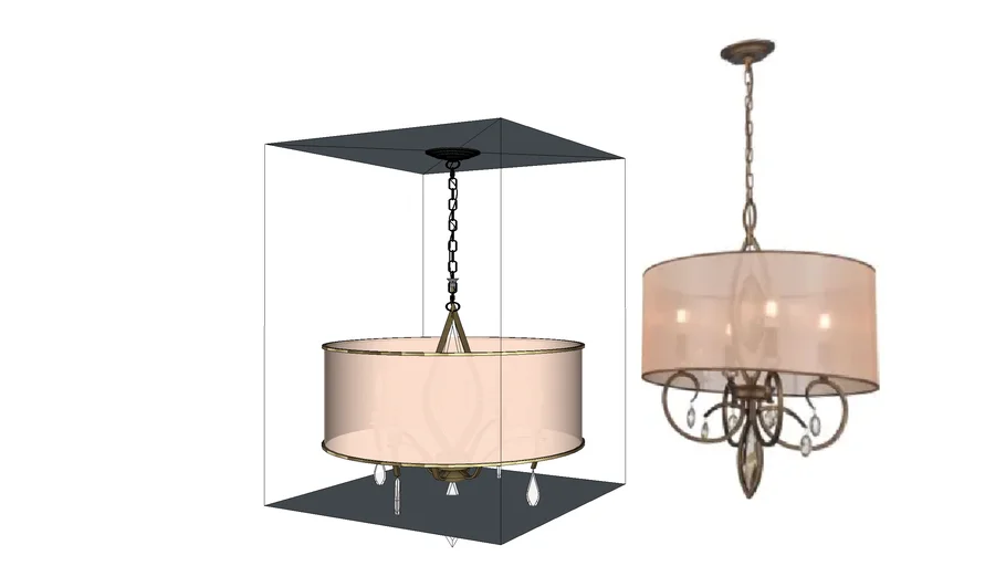 chandelier__lampu gantung kristal klasik