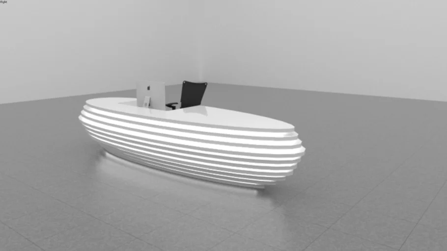 reception table
