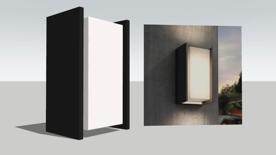 Phillips Turaco Outdoor Wall Light LED smart light