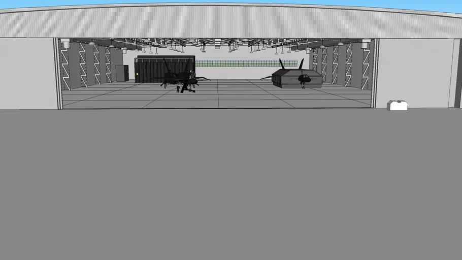 Russian Firefox secret hangar