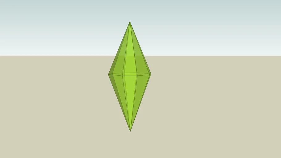 Sims 2 Green Diamond