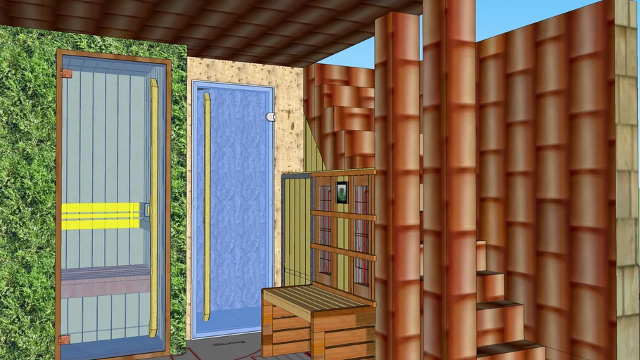 sauna cabine ir