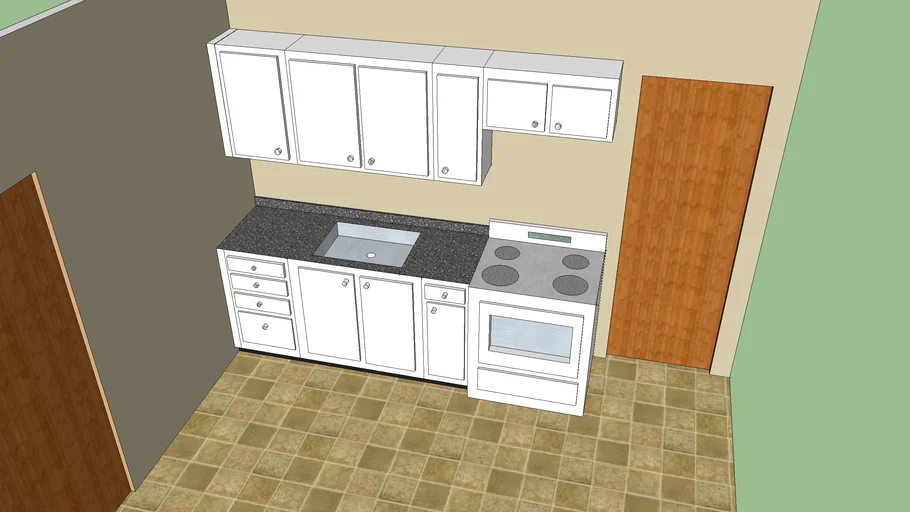simple kitchen
