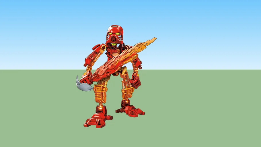 Bionicle Stars Tahu FaceMe Component
