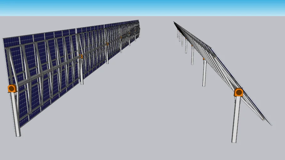 Vertical axis solar tracker