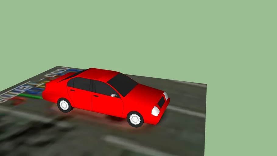 Red Car