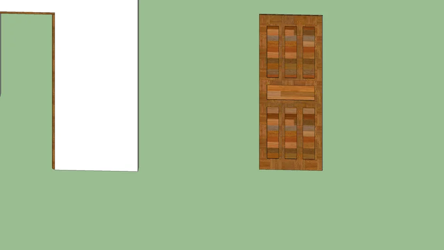 Porta de madeira