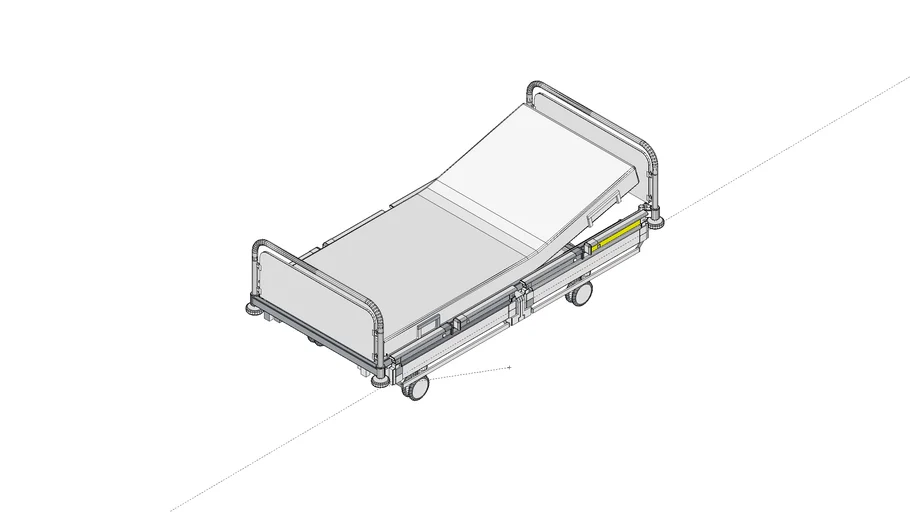 Intensivpflegebett Sicuro pesa - Betthaupt classic