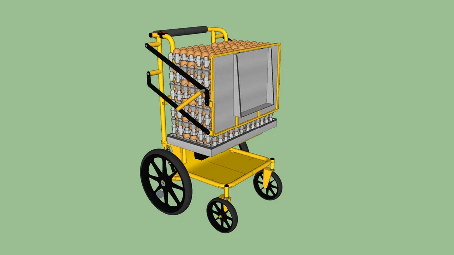 Carro recolector de Huevos