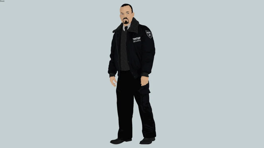 Security Guard (2D face-me)