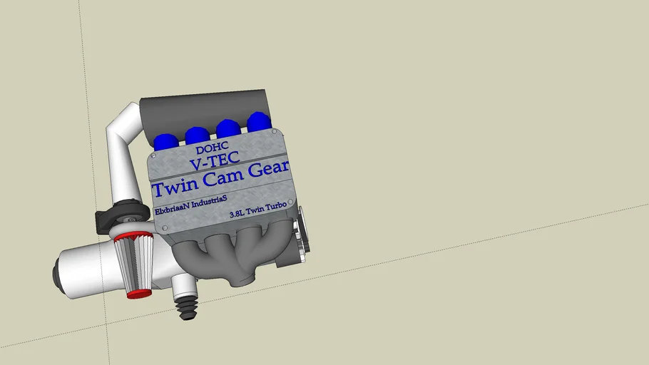 DOHC V-TEC 3.8L ENGINE
