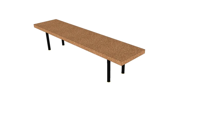 IKEA Sinnerlig Coffee Table - Natural Cork | 3D Warehouse