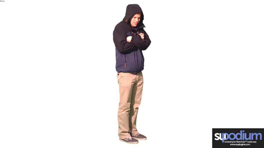 Podium Browser man standing 81