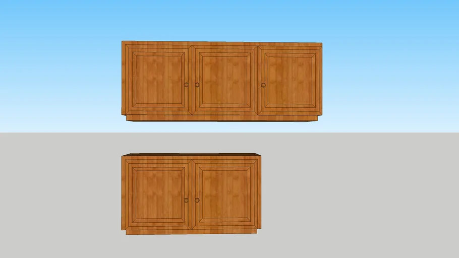 Alacenas 2 y 3 puertas