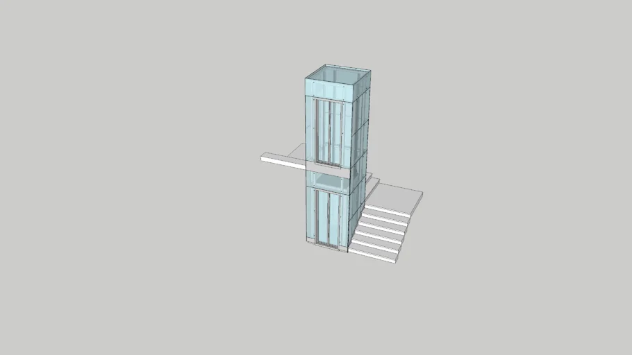 Ascensor de cristal  / Glass elevator