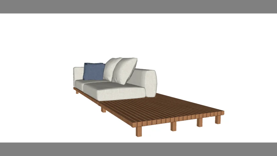 Vis A Vis  Outdoor Sofa