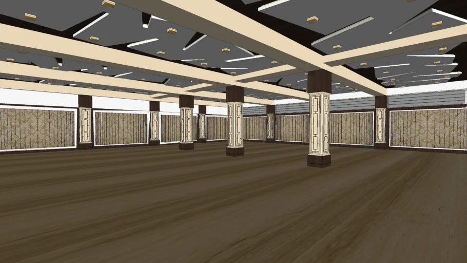 Banquet Hall- Basement Interior Design