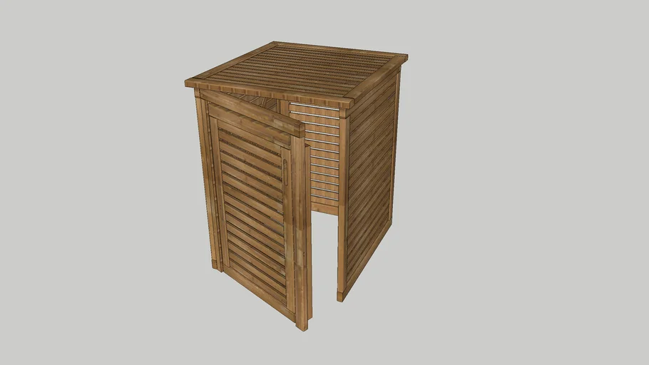 coffre bois simple ECLIPSE Vivre en Bois