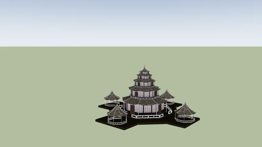 Large and Small Pagodas
