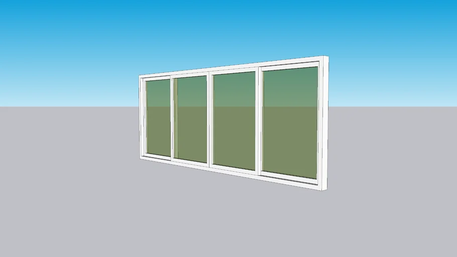 4 Panes Window | 3D Warehouse