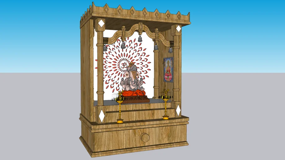 Small Temple for Home or Office