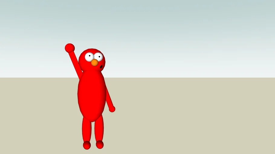 elmo | 3D Warehouse