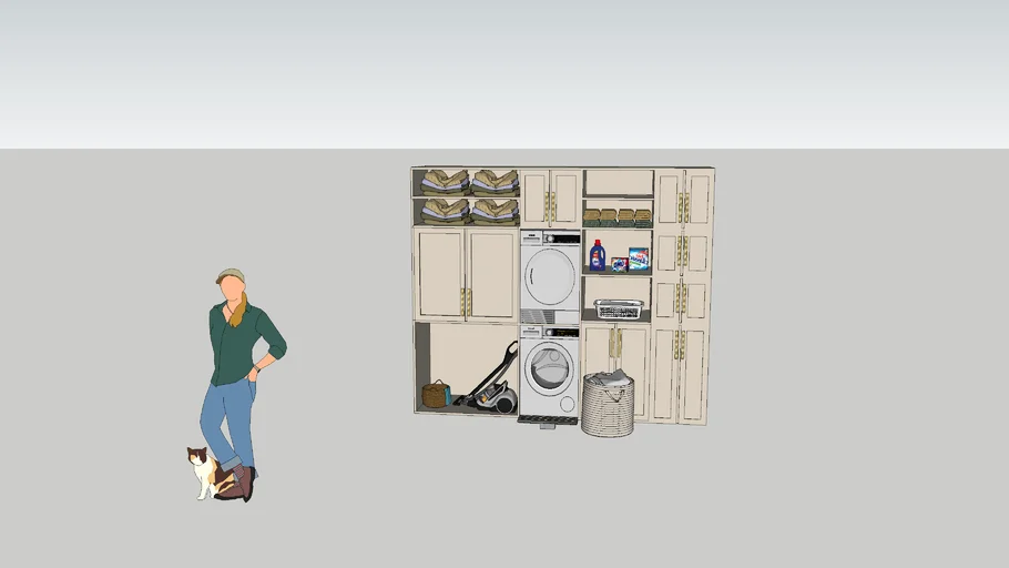Bathroom, Pantry Cabinets / Banyo, Kiler Dolapları