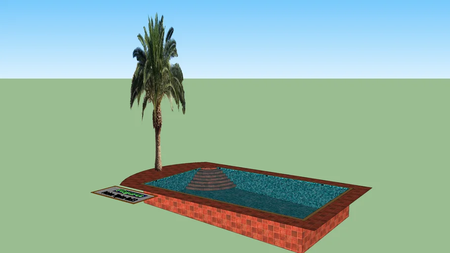 Piscina Típica 8mx13m (Normal Swiming pool)
