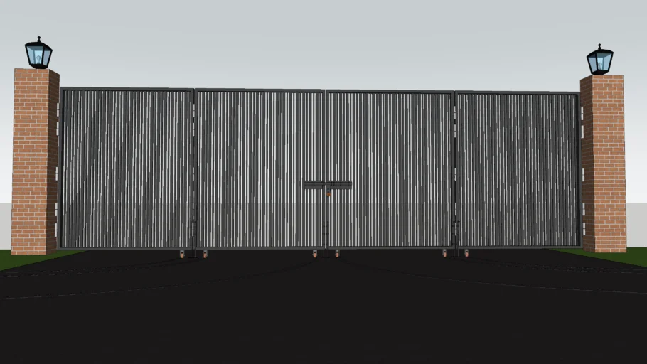 INDUSTRIAL MAIN ENTRY GATE