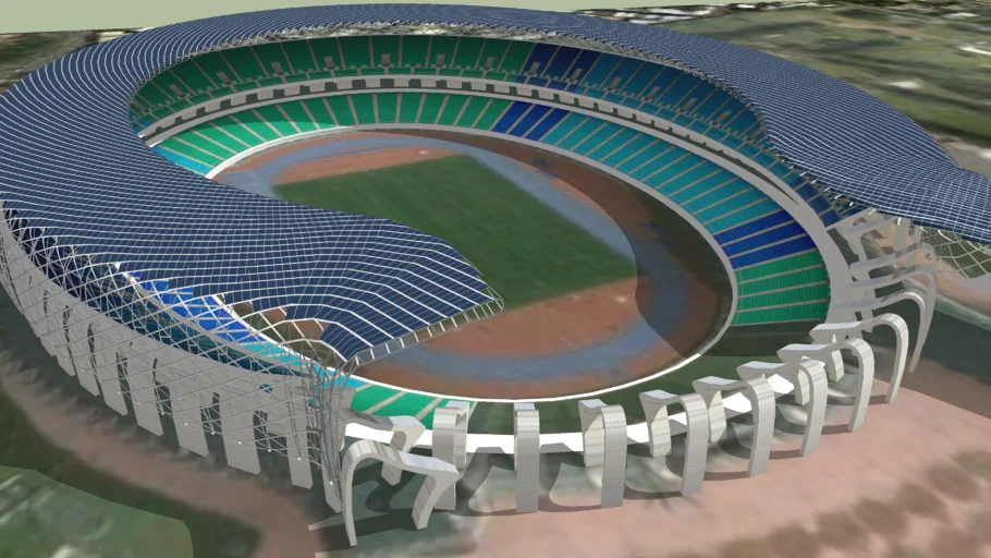 Kaohsiung National Stadium (Work in progress)