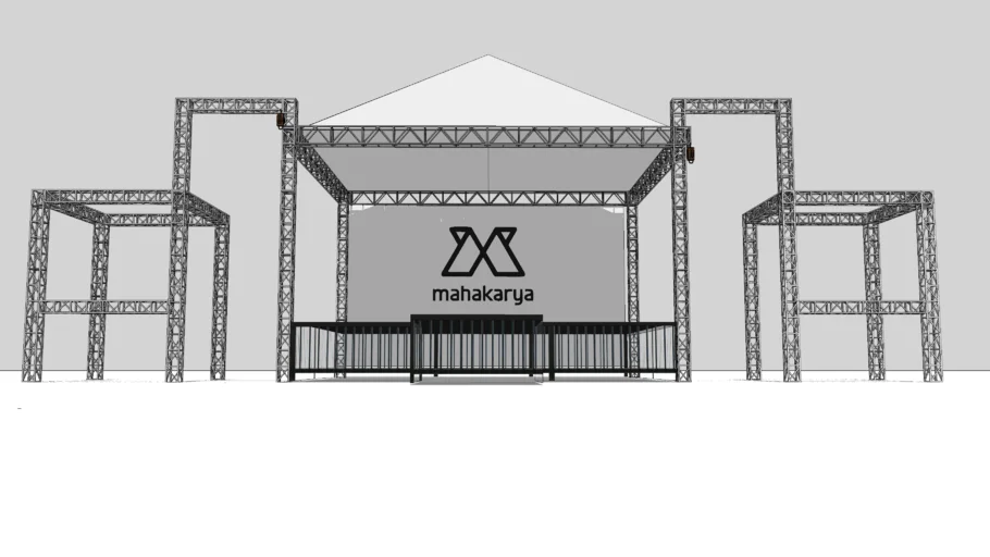 STAGE RIGGING 12X10M.