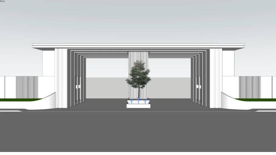 Luxury Entry Gate