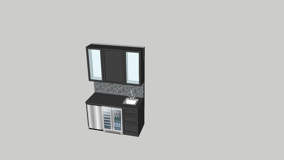 Beverage station and bar
