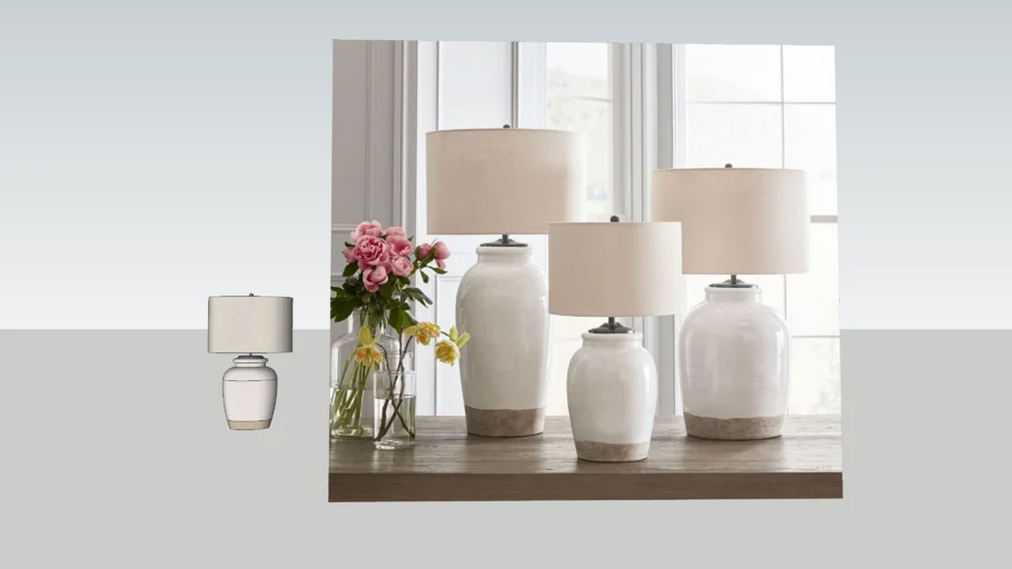 POTTERYBARN - Miller Ceramic Table Lamp
