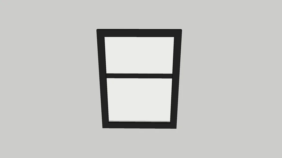 Window 3', 4' | 3D Warehouse