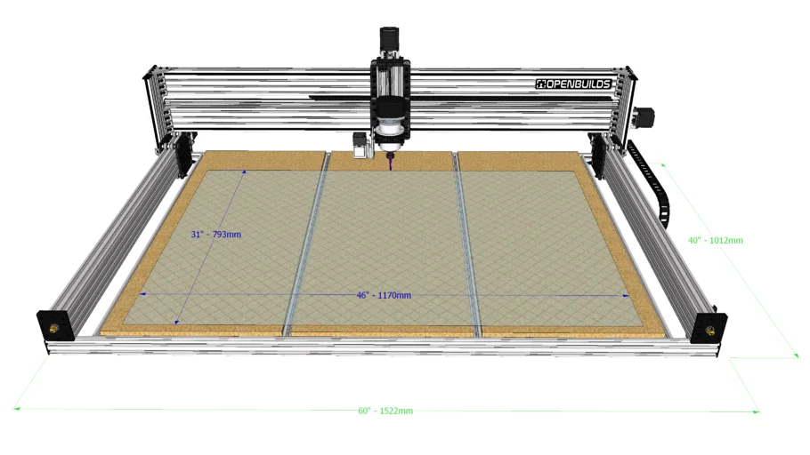 OpenBuilds LEAD CNC Machine 1510 (60 x 40")