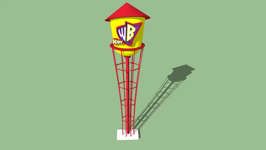 Kids' WB Water Tower (1999-2001 Backlot era)