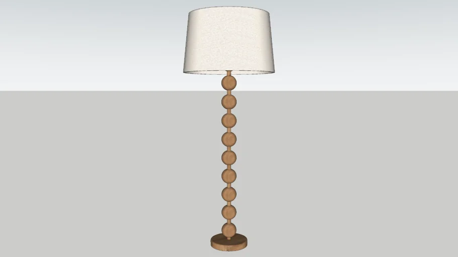 Lostine Hugo Barbell Floor Lamp