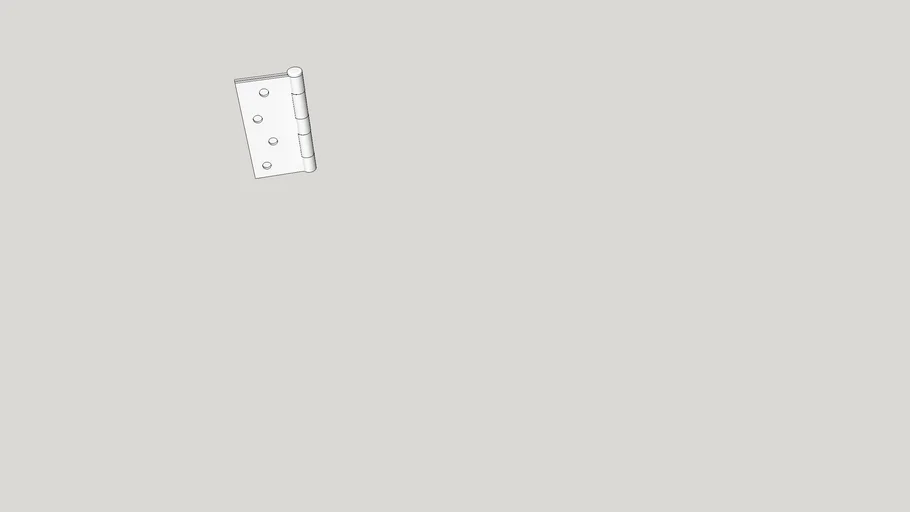 4 inch door hinge
