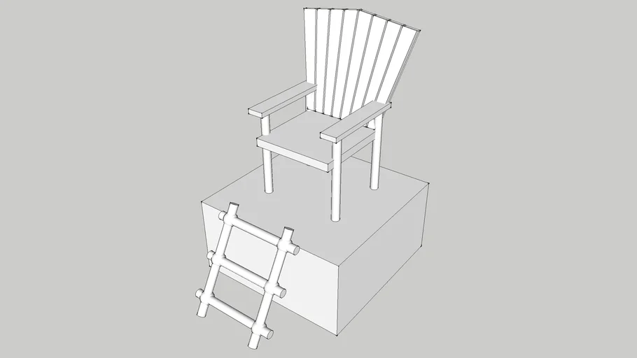 asterix king chair