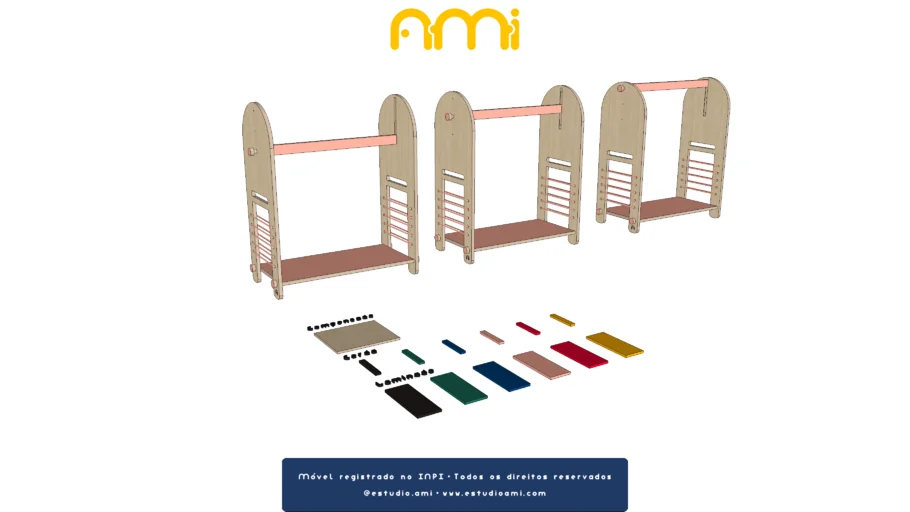 Arara Evolutiva Tonton - Montessori