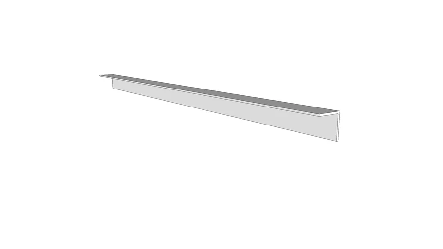 Alu Winkel-Profil 20x20mm Stärke: 1,5mm