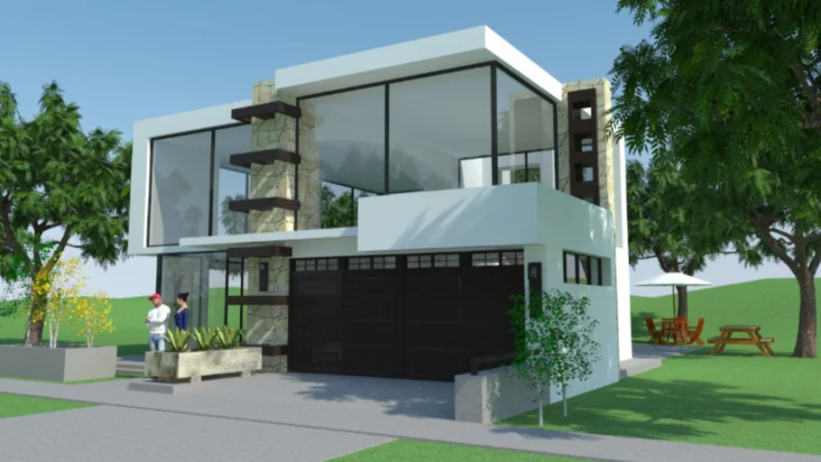 CASA MODERNA MINIMALISTA